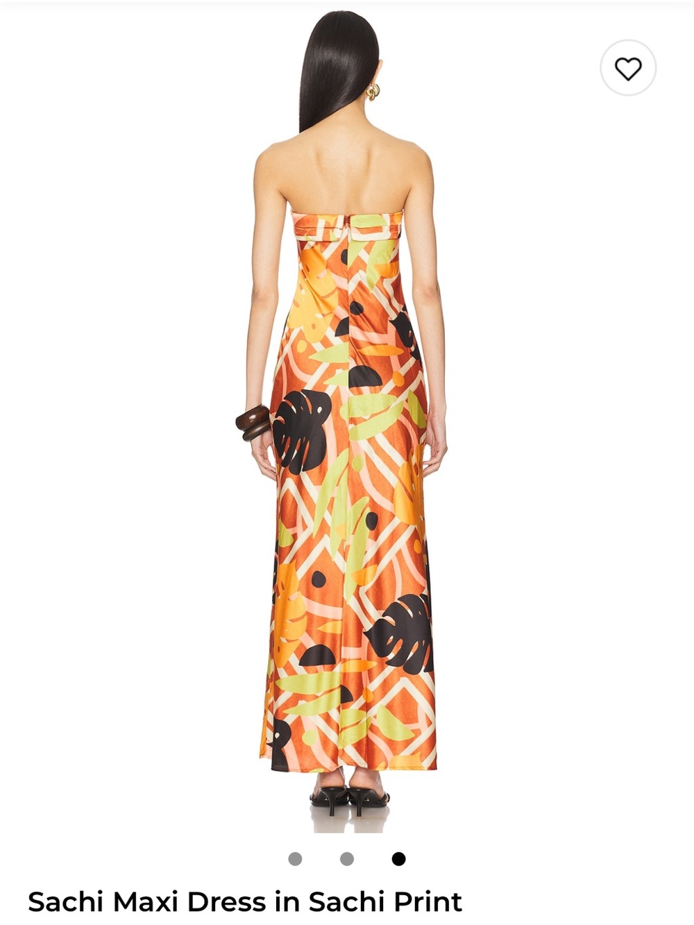 Seven Wonders Sachi Maxi Print Dress Small - Picture 3 of 4